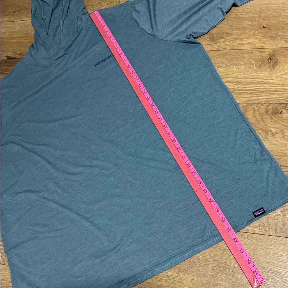 Patagonia Capilene Cool Daily Graphic Hoodie blue grey size 3XL - Picture 5 of 6